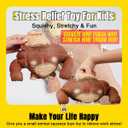 YHan Trending Stretchy Monkey Toy, Stretch Gorilla Toy, Kids Adult Stress Relief Squishy Toys Anxiety TikTok Gift Idea Stretch Gorilla Funny (Large)
