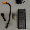 AIRSURE Tire Inflator Portable Air Compressor, 150 PSI Fast Inflation Cordless Air Pump with LED Light, Auto Shut-Off, Rechargeable Battery for Car, Motorcycle, Bike, and Sports Balls