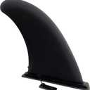 9" Sup Fin Replacement - Stand Up Paddleboard Fin Replacement, Quick Release Longboard Center Inflatable Paddle Board Fin, No-Tool Installation, Improves Stability - Ideal for Beginners and Pros