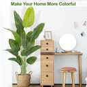 Lifelike Bird of Paradise Artificial Plant,6ft Faux Banana Leaf Tree with 13 Trunks - Perfect Indoor Silk Floor Plant for Home Decor in Living Room, Office, and Bedroom 1Pack