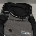 PetAmi Adjustable Dog & Cat Chest Carrier Backpack, Ventilated for Hiking & Camping, Small to Large Pets Up to 15 lbs, Dark Gray