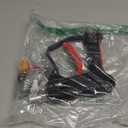 Short Pressure Washer Gun with 1/4" Quick Connector, 4350 PSI High Pressure Washer Gun with 5 Spray Nozzle Tips, 3/8'' Male Plug and M22-14/15mm Fittings, Power Washer Gun Compatible with Foam Cannon