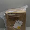 Lawei Bamboo Bread Box, Large Natural Roll Top Wood Bread Box, Countertop Bread Storage Bin, Bread Boxes Holder for Kitchen Food Storage, No Assembly Required