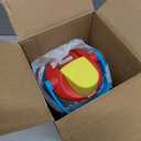 Owala FreeSip Sway Insulated Stainless Steel Water Bottle with Two-Way Spout, Built-In Straw and BucketHandle, Made for Travel, School, and Sports, 40oz, BPA Free, Leak Proof, Summer Sweetness