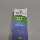 Small Toe Protectors Soft Gel Silicone Toe Caps for Pain Relief, Corns, Ingrown Toenails 6-Pack Bandages for Men & Women, Set of 3