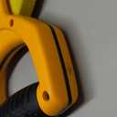 LAND 165FT/50M Heavy Duty Fiberglass Tape Measure - 1/2-Inch Wide, Dual Inch/Metric Scale, Durable Open Reel Measuring Tape for Surveying, Engineering, Runway Construction