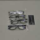 Gaoye 4.0 Multi Pack Reading Glasses - Blue Light Blocking Lenses, TR90 Frames, UV400 - Eyeglasses with Clear Vision