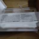 Max & Lily Low Bunk Bed, Scandinavian Modern Bunk Bed, Solid Wood Twin-Over-Twin Bed Frame for Kids, No Box Spring Needed, Blonde/White