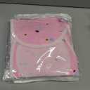 Ramede 6 Pack Preemie Swaddle Blanket with Hats Sleep Swaddle for Baby Boy Girl Preemie Newborn Sacks Soft Cotton Wearable(Bear,Pink)