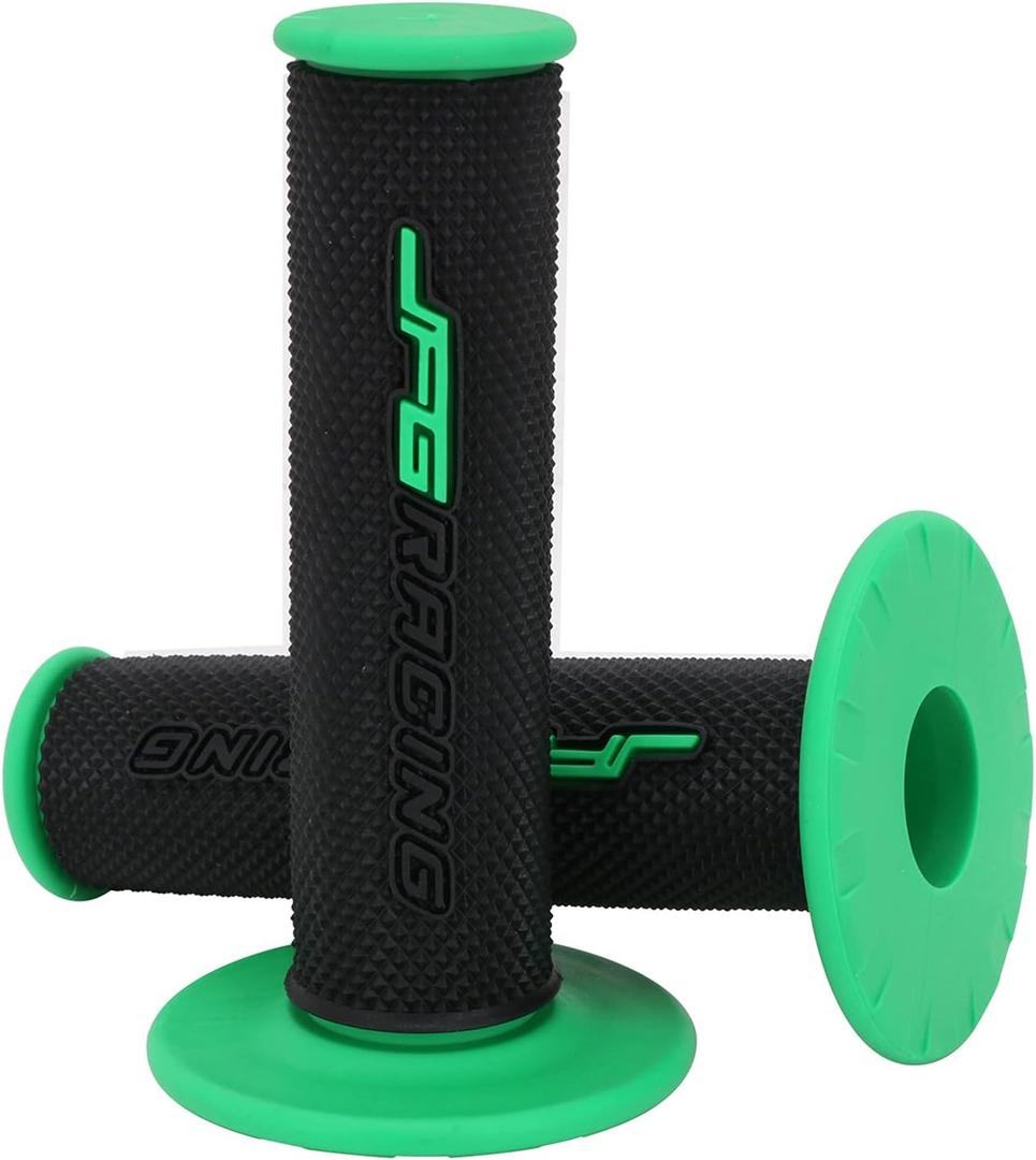 Dirt Bike Grips 7/8 Motorcycle Grips ATV Handlebar Grips Universal for KLX 110 KLX140 KLX300 KLX300R KX250 KX250F KX450F KDX220 KFX400 Dirt Pit Bike ATV Enduro Supermoto - Green