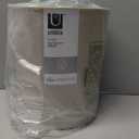 Umbra 1.25 Gallon Mini Waste Can with Removable Swing-Top Lid - Small Garbage Bin for Kitchen, Bathroom, Bedroom, Office - Compact Trash Can Fit Under Tables & Counters - Oatmeal