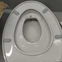 Jool Baby Quick Flip Toilet Seat with Built-in Potty & Splash Guard for Toddler Training, Slow Close (Elongated)