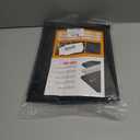 Air Fryer Mat for Air Fryer, 24 x 31in Heat Resistant Mat for Countertop, Fireproof Silicone Countertop Protector Appliance Slider for Air Fryer, Coffee Maker, Toaster, Oven (Black)