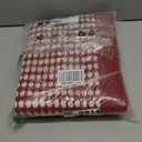 PADOOR Kitchen Mats for Floor, Kitchen Rugs Non Slip Washable, Rubber Backed Christmas Kitchen Runner Super Absorbent Xmas Kitchen Floor Mat Sink Rug, 20x32 Red (1'8" x 2'8" (Rectangular))