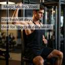 MERINNOVATION 2 Packs Merino Wool Underwear Men - 100% Merino Wool Boxer Briefs for Men Everyday Breathable Anti-Odor Boxers (XL)