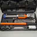 VEVOR Hydraulic Gear Puller, 5 Ton Max Capacity Wheel Bearing Pulling Separator, 2 or 3 Jaws Puller, Vertically and Horizontally, 8" Jaw Hydraulic Puller with Case for Pulling Hubs