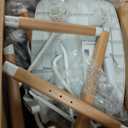 8 in 1 Convertible Wooden High Chair, Adjustable Baby High Chair for Babies and Toddlers with Tray, Easy to Clean, Grow with Family| Booster| Learning Table| High Stool (Gray)