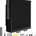 Mini PC Mount for Dell OptiPlex Micro Form Factor Case, Wall VESA and Under Desk Mount Fits DELL Micro PRO,Plus MFF QCM1250,3040,3046,3050,3060,3070,3080,5050,5060,5070,7040,7050,7060, 7070 and More