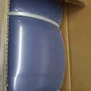 coolboss Outdoor Chair Cushions Set of 4, Outdoor Cushions for Patio Furniture, Water Resistant Chair Cushions for Outdoor Furniture Square Corner Patio Cushions with Non-Slip Ties, 18.5"x16"x3, Navy