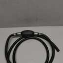 Marine 3/8 Inch Fuel Line Assembly ID 10mm Universal Fuel Tube Line Pipe Hose with Primer Bulb Stainless Steel Hose Clamp for Marine Outboard Boat Motor RVs Tractors and Caravans 6FT Long