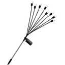 Solar Light Led Landscape Lighting Solar-Powered Swaying Light for Garden Decoration Automatic Off Warm Glow for Outdoor Spaces