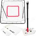 MLB Teeball Starter Set - Youth Baseball and Tball Tee, Baseball and Bases with Rebounder Net - Full Beginner, 1