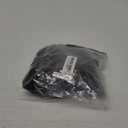 KLIEGOU Men's 100 Cotton Loose Fit Thick T-Shirt Heavy Weight Crewneck Tees for Men (Large, Black)