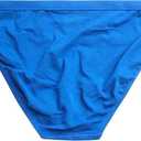 2 x U.S. Polo Assn. Mens Bikini Underwear - 6 Pack Cotton Blend String Classic Stretch Mens Brief with Contour Pouch (3X-Large, Red/Blue/Heather Grey/Magenta-6pk)