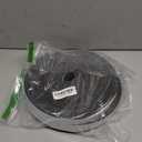 2 Rolls Weather Stripping Door Seal Black, 1Inch Wide X 1/4 Inch Thick, Strong Adhesion and High Resilience Air Conditioner Foam Insulation, Soundproof Tape Roll, 65Ft Long