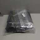 Tinideya 2 Pcs Christmas Door Mat Gingerbread House Brown and White Non Slip Xmas Winter Floor Doormat Buffalo Plaid Checked Mat for Front Porch Entryway