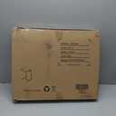 Allpop TV Tray Table, Adjustable TV Dinner Tray for Eating, Folding Laptop Table with 6 Heights & 3 Tilt Angles, Cup Holder on Couch & Bed, Black