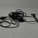50FT Multiple Power Extension Cord Black,7 Evenly-Spaced Inline Outlet, LED Indicator.16 Gauge 13Amp 1625Watts,Weatherproof Ideal for Outdoor Landscaping Lighting,Holiday Decoration ETL Listed