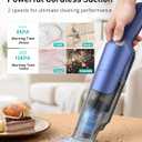 Handheld Vacuum Cordless, 24KPA Powerful, Rechargeable, Charging Dock, Ergonomic Handle, 2-in-1 Crevice Tool, 1.8lb Portable Vacuum Cleaner with 2-Speed for Car, Portable Car & Pet Hair Vacuum
