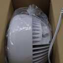 Honeywell HT-904 TurboForce Tabletop Air Circulator Fan, Small, White  Quiet Personal Fan for Home or Office, 3 Speeds and 90 Degree Pivoting Head