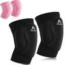 Volleyball Knee Pads for Men Women Boy Girl , Knee Protector Knee Supporter . Knee compression Sleeve with high Protection Cushion for Volleyball ,Running ,House Cleaner , Worker , Weight lifting ,, S