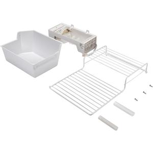 Whirlpool Genuine OEM Ice Maker Assemply W11424126 for use with Models WRT313S, WRT112C, WRT313C, WRT312C and WRT312C