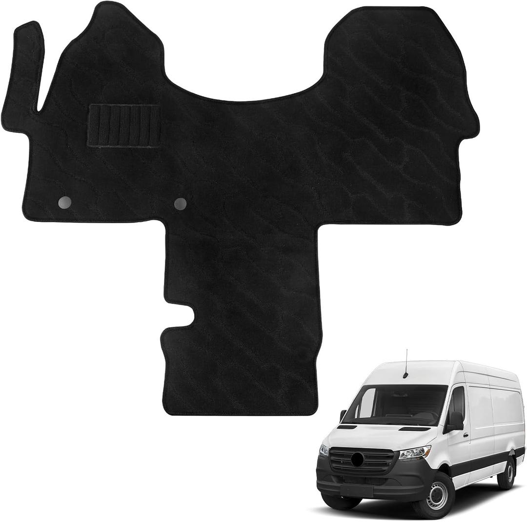 Heavy Duty All-Weather Floor Mat for Mercedes Sprinter Van 2019-2025 | Non-Slip, Full Coverage, Easy Clean, Anti-Fatigue