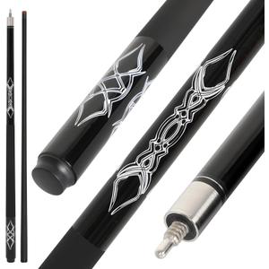 Fiberglass Pool Cue Stick 19-21 oz, 58 inch Billiard cue for Professional Adult Player