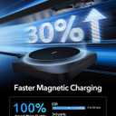 ESR for MagSafe Car Mount Charger with CryoBoost, Phone Cooling MagSafe Car Charger, Magnetic Wireless Car Charging, Air Vent/Dashboard Car Phone Holder for iPhone 17e/17-12, S26/S25, Fast Charging