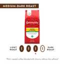 Community Coffee Coffee and Chicory Decaf Coffee, Medium Dark Roast Ground Coffee, 12 Ounce Bag (Pack of 6)