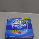Tampax Pearl Tampons, with LeakGuard Braid, Ultra Absorbency, Unscented, 45 Count