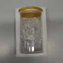 AW BRIDAL 50 Blank Love Notes Memory Jar, Anniversary Birthday Gifts for Boyfriend Girlfriend Husband Wife Mom Dad Friends, Couple Gifts Love You Because Jar for Engagement Bridal Wedding Registry