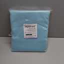 Simplebrand Ava Aqua Blackout Curtains for Bedroom 84 Inch Length 2 Panels Set, Solid Thermal Insulated Privacy Living Room Window Treatment Curtains Blackout Drapes, W50 x L84 Inch, Aqua