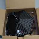 Birdream Hanging Bird Feeders, Retro Pagoda Design Fun Installation Squirrel Proof Bird Feeders, Attracting Wild Birds Chickadees Goldfinches Cardinals Finches and Sparrows - Black (1 Pack)