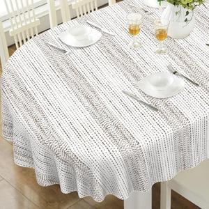 bnhjsdw Oval Tablecloth, French Country Printed Oval Table Cloth-54x72 Inch, Fabric Washable and Waterproof Oval Table Cover for Farmhouse Kithchen Dining Decoration