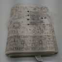 LIVEBOX Washable 2.5x8 Runner Rugs for Entryway Bathroom, Boho Kitchen Floor Mats Long Rug Runners for Hallways Non Slip, Farmhouse Low-Pile Carpet Runners for Laundry Room, Taupe