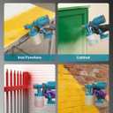 Tilswall Paint Sprayer, Cordless Paint Sprayer for Dewalt 20V MAX Battery, 3 Spray Modes for Fences, Sheds, Walls, Ceilings, Furniture, Cabinets, Garden & DIY, White (Battery Not Included)