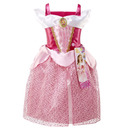 Disney Princess Aurora Dress Costume, Sing & Shimmer Musical Sparkling Dress, Sing-A-Long To “Once Upon A Dream” Perfect for Party, Halloween Or Pretend Play Dress Up Size 4-6X