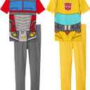 Transformers Little/Big Boy's 4 Piece Cotton Pajama Set (8)