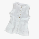 Womens Casual Commuting Vest Single Breasted Sleeveless Jackets Coat Solid Breathable Gilet, Color: Apricot, Size: M